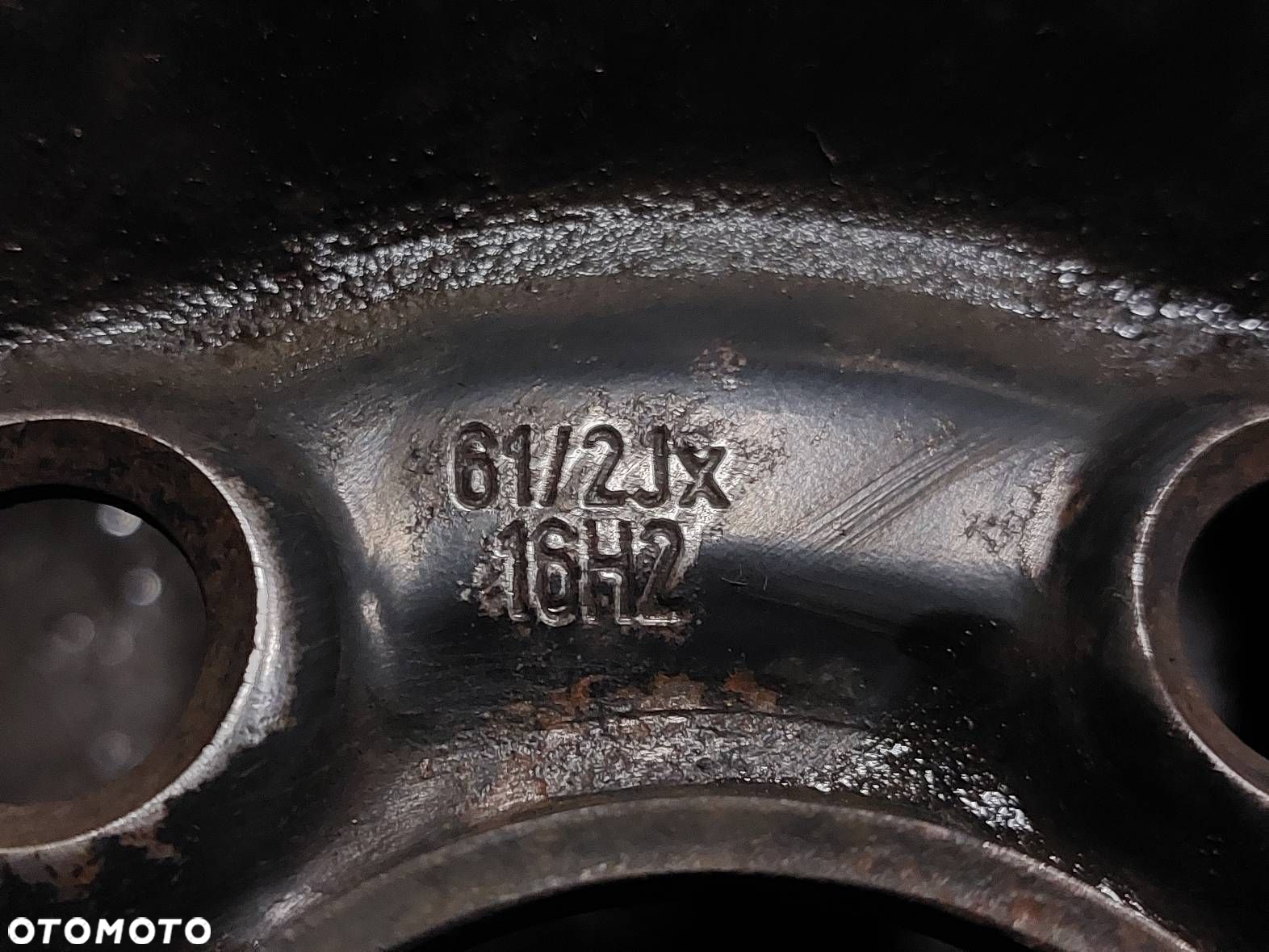 FELGI STALOWE 4 SZT 5x100 6,5Jx16 ET42 FI57,1 1J0601027L AUDI SKODA VW - 10