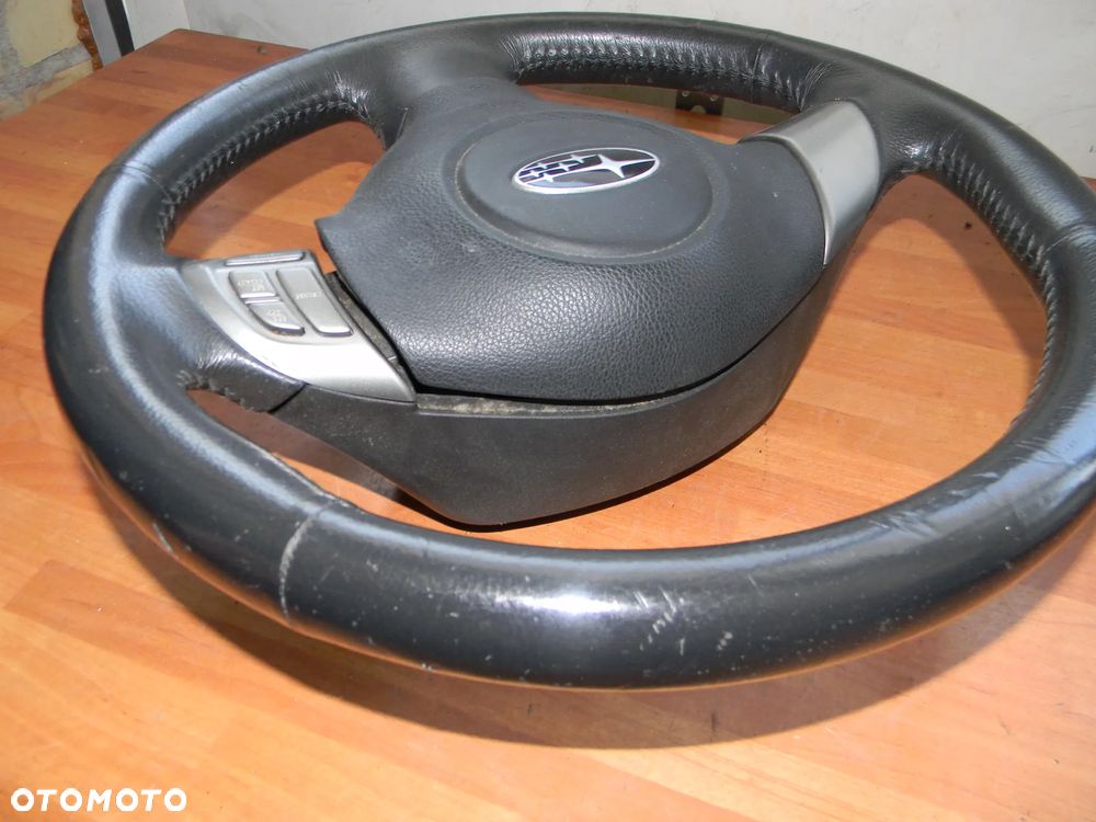 kierownica skórzana skóra SUBARU LEGACY OUTBACK FORESTER airbag - 4