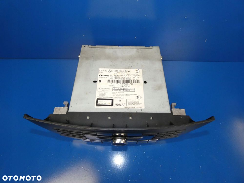 MERCEDES C KLASA W204 CLS W218 RADIO FABRYCZNE - 2