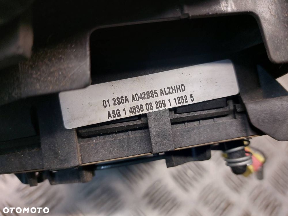 KIEROWNICA + PODUSZKA FORD FIESTA MK5 2T143600A 6019411D 2S6AA042B85 - 9