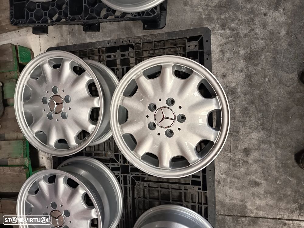 Conjunto Jantes 15 Originais Mercedes-Benz  Ref: 2104010102 - 2