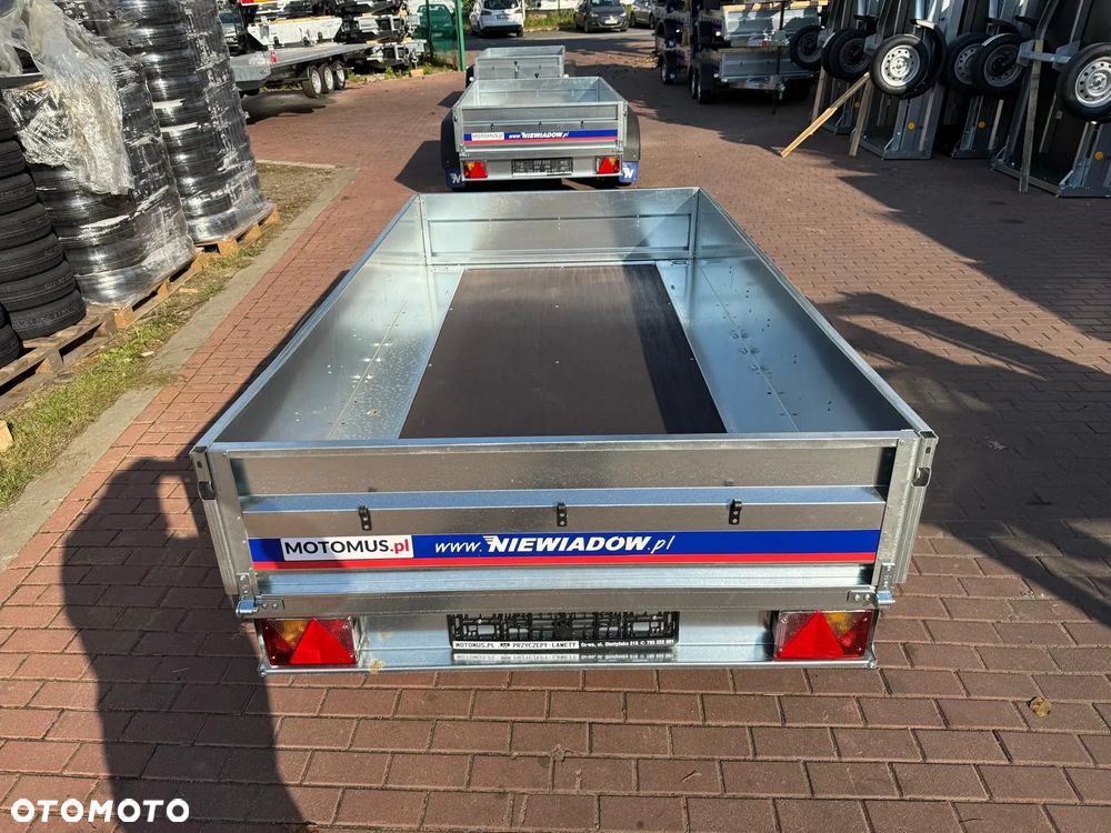 Niewiadów Przyczepa Niewiadów N426U 260x138x35cm 1 oś 750kg burty boczne 2mm Częstochowa MOTOMUS dostawa pod dom - 6
