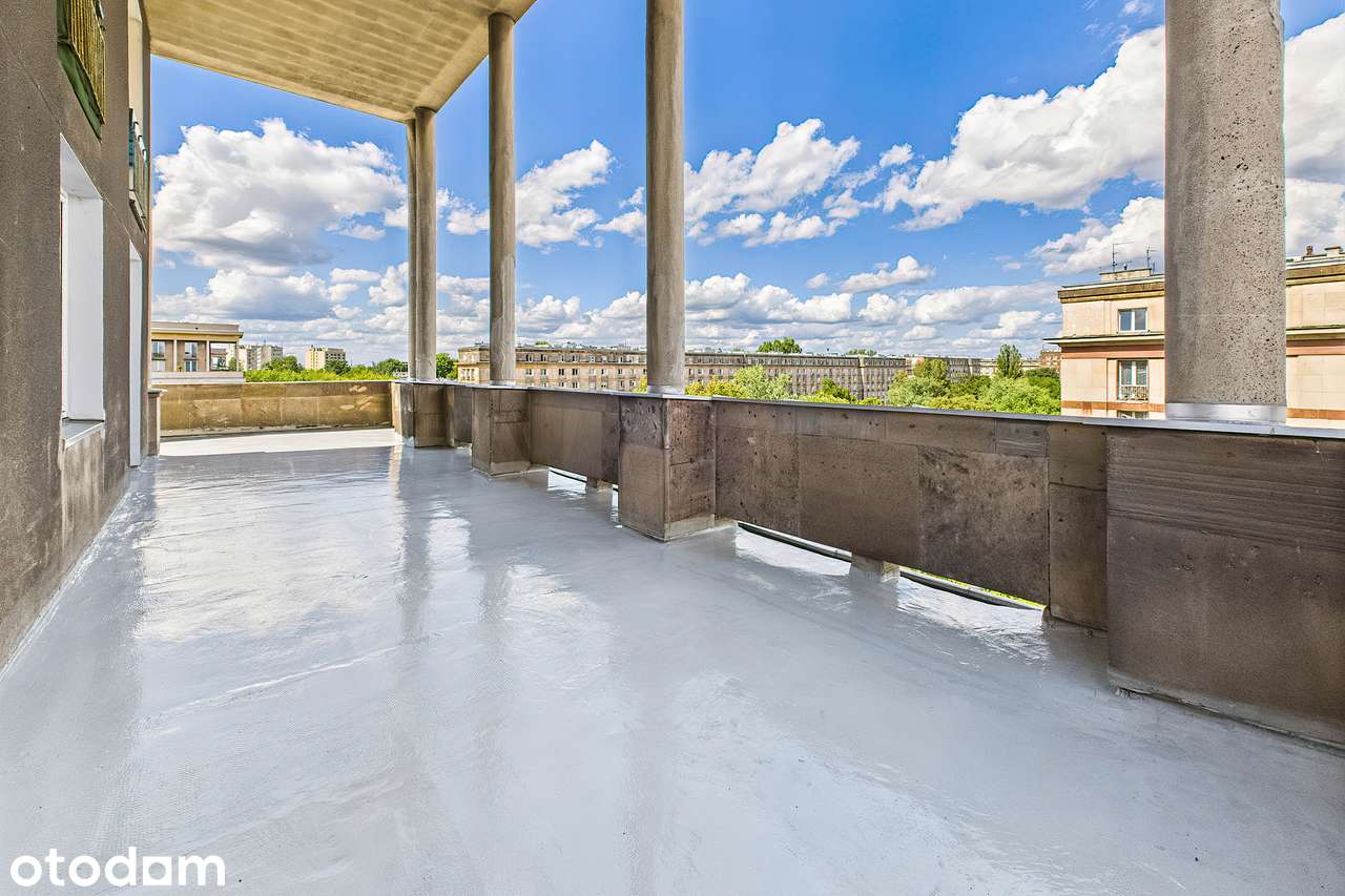 PRAGA Plac Hallera | 2 pokoje + kuchnia | Taras 75m2
