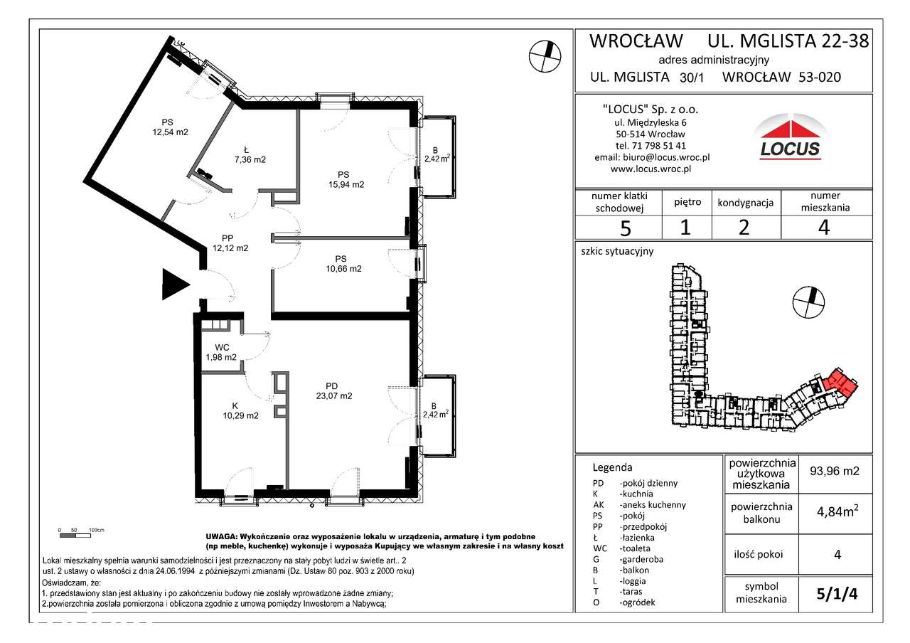 Przytulny 4-pokojowy apartament z osobną kuchnią przy Parku Krzyckim