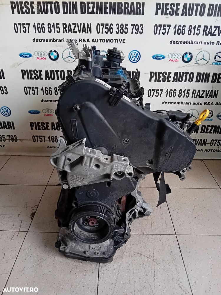 Motor VW Audi Seat Skoda 2.0 TDI Euro 6 DSU Passat B8 Golf 8 A3 A4 Octavia Leon 48.000 Km - 1