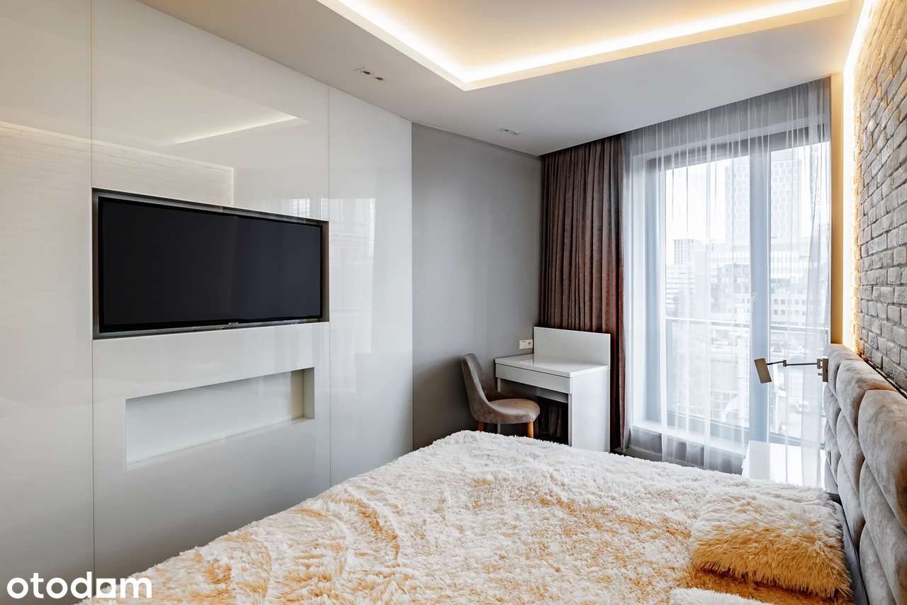 Nowoczesny Premium Apartament z pięknym widokiem na Warszawskie City