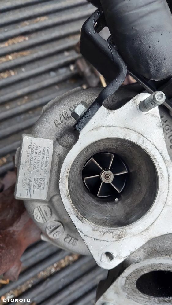 TURBOSPRĘŻARKA TURBINA HYUNDAI TUCSON 1.6 CRDI 28231-2U000 - 3