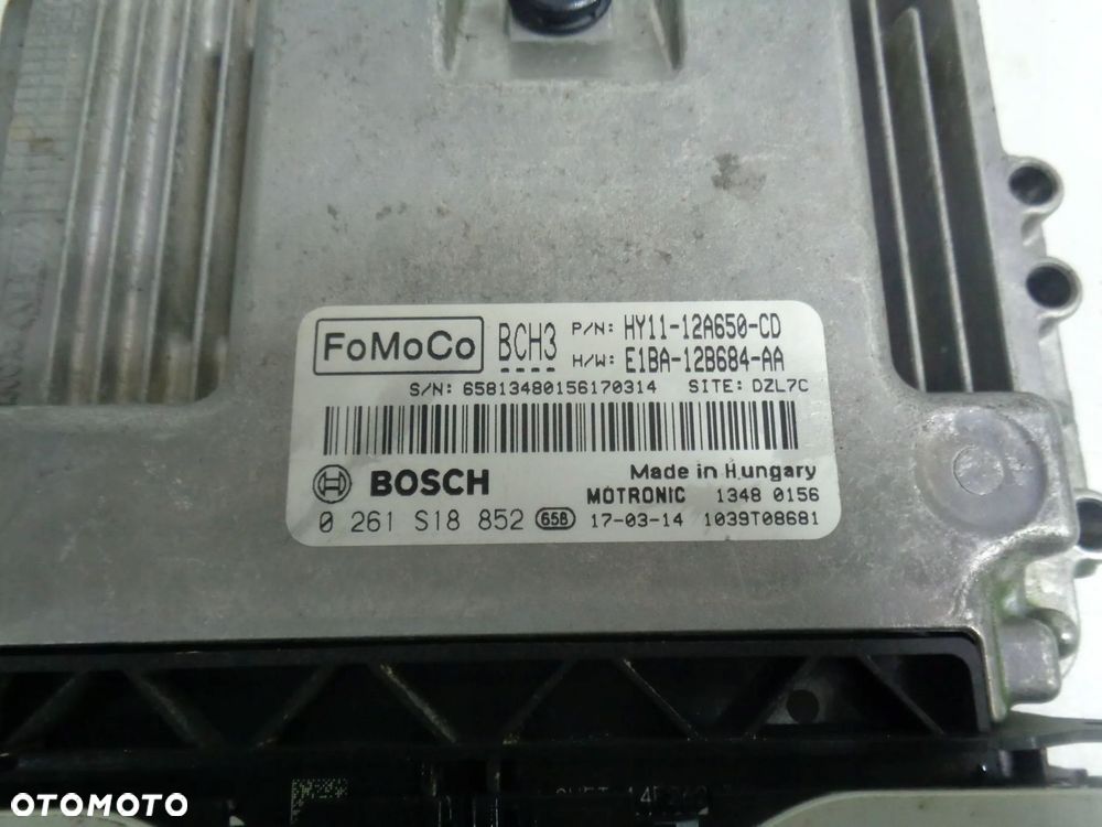 ford b-max fiesta mk7 1.0 ecoboost sterownik komputer moduł ecu hy11-12a650 - 2