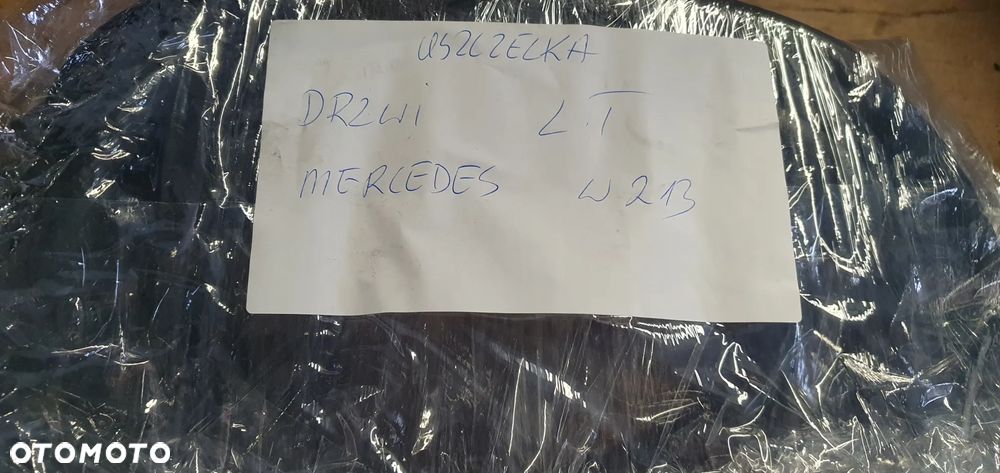 Uszczelka drzwi lewy tył tylna lewa Mercedes E-Klasa W213 Sedan - 8