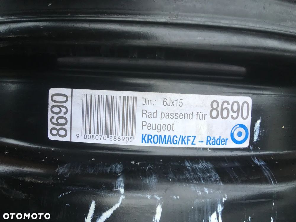 felga do Peugeota 206 CC, 307, 307SW, Citroen C3 - 3