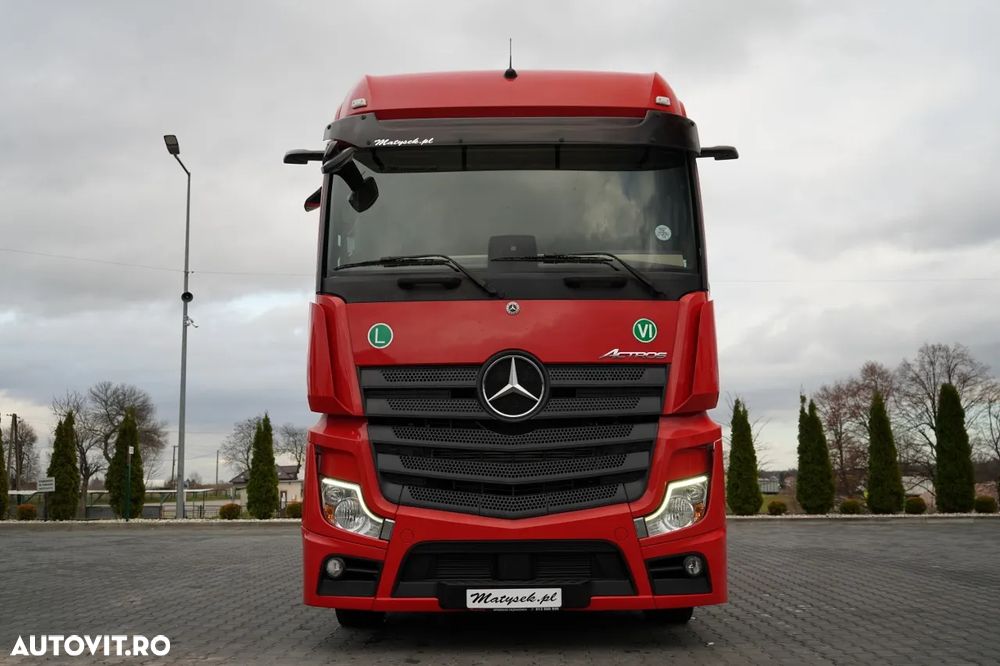 Mercedes-Benz ACTROS / 2545 / CORTINĂ / 6x2 / I-PARK COOL / BIG SPACE / WIELTON / 2021 - 8
