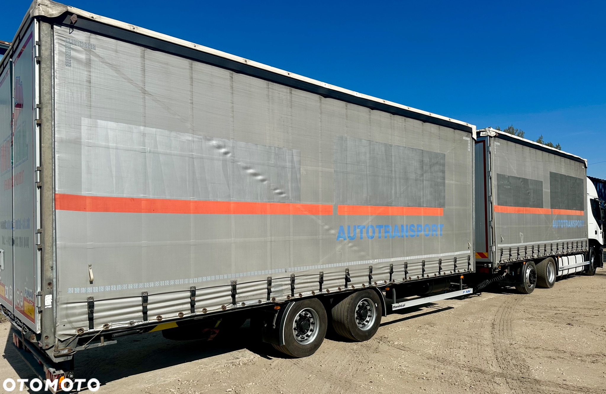 Iveco STRALIS 500EEV GLOB XXL AUTOMAT RETARDER 6x2 JUMBO TYLNA OŚ SKRĘTNA FIRANKA DŁ:7.40m + TANDEM PANAV OŚ BPW FIRANKA DŁ:8.20m ZESTAW PRZESTRZENNY 120m3 MOTOR:13L 2014r IGŁA - 7