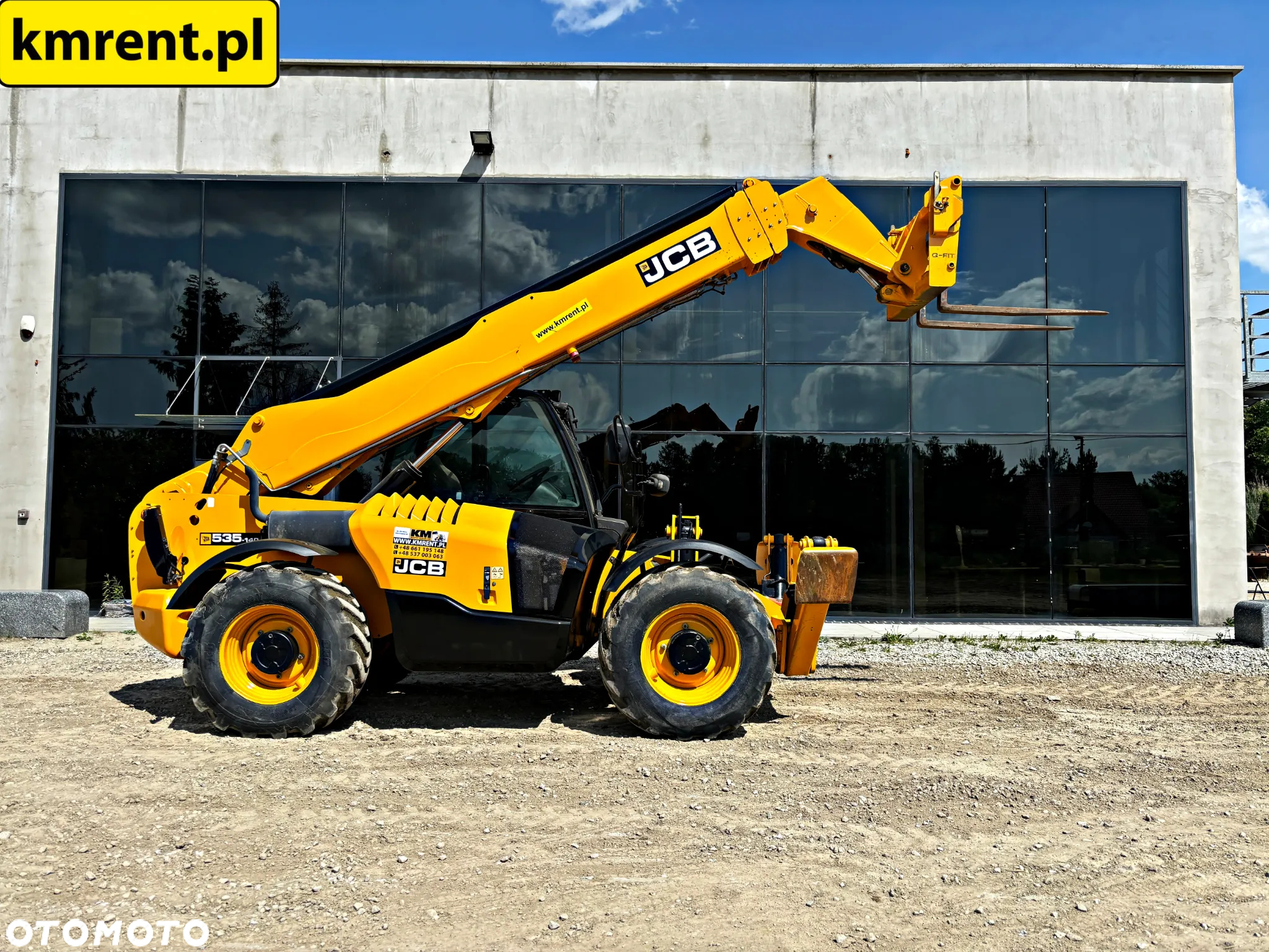 JCB 535-140 ŁADOWARKA TELESKOPOWA 2016R. | JCB 540-140 535-125 540-170 MANITOU 1440 1330 1740 - 2