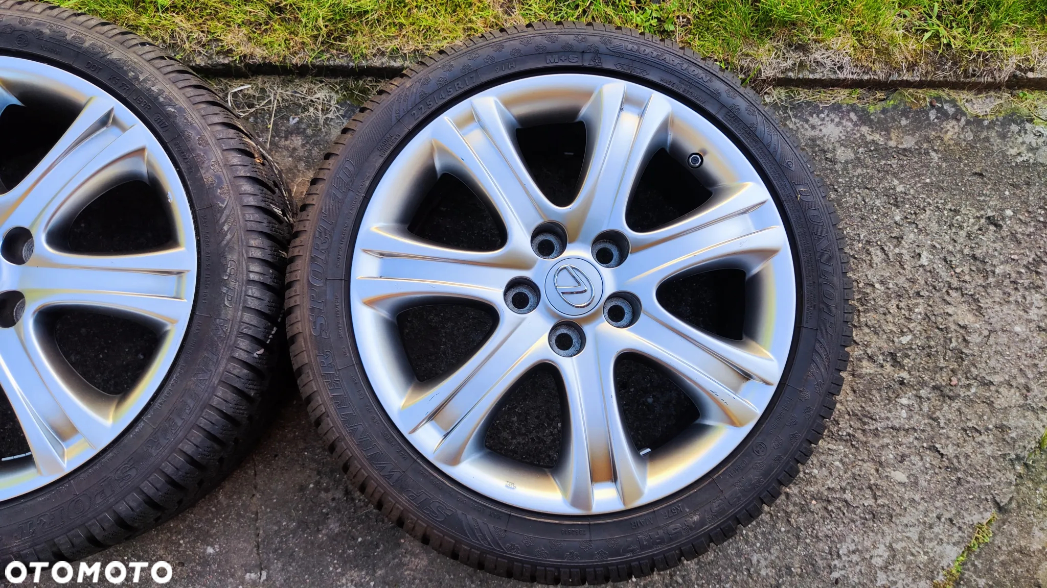 Lexus IS 300h 13- RC 200t 300h 14-17 Felga Aluminiowa z Czujnikiem Opona 1szt. - 7