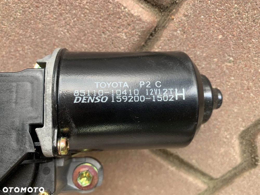 TOYOTA STARLET 1.3 SILNICZEK SILNIK WYCIERACZEK WYCIERACZKI PRZÓD PRZEDNI PRZEDNIEJ PRZEDNICH NOWY 85110-10410 - 5