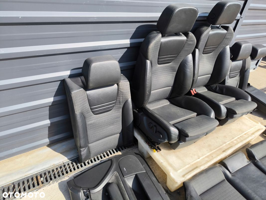 FOTEL FOTELE AUDI S4 B6 B7 PÓŁ SKÓRA RECARO ELEKTRYKA KOMPLET EUROPA ! - 9