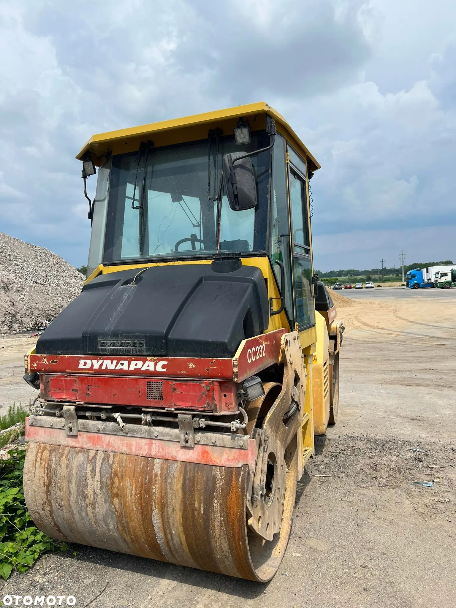 Dynapac CC232 BEBNY DZIELONE , WIBRACJA , TALERZ ODZIELAJACY - 4