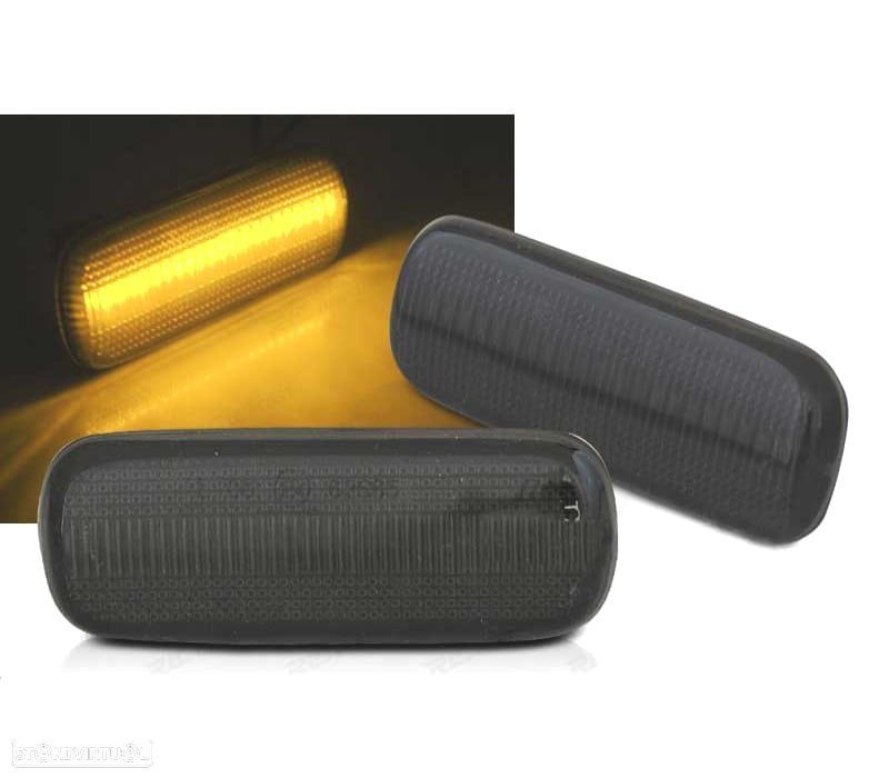PISCAS ESPELHO CITROEN C4 04-11 LED DINAMICOS FUMADOS - 1
