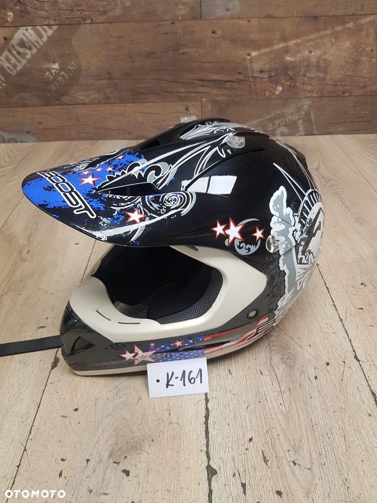 Kask motocyklowy Boost Off-Road Cross Enduro Quad  rozmiar L 59-60 - 1