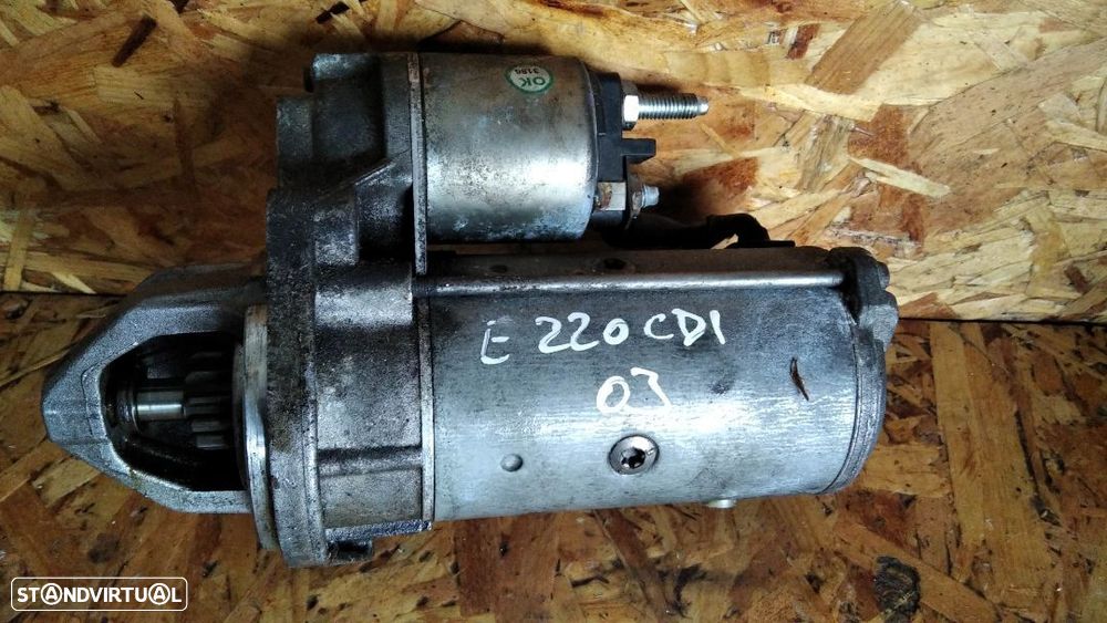 MOTOR DE ARRANQUE MERCEDES W211 E220CDI W203 C220CDI - 2
