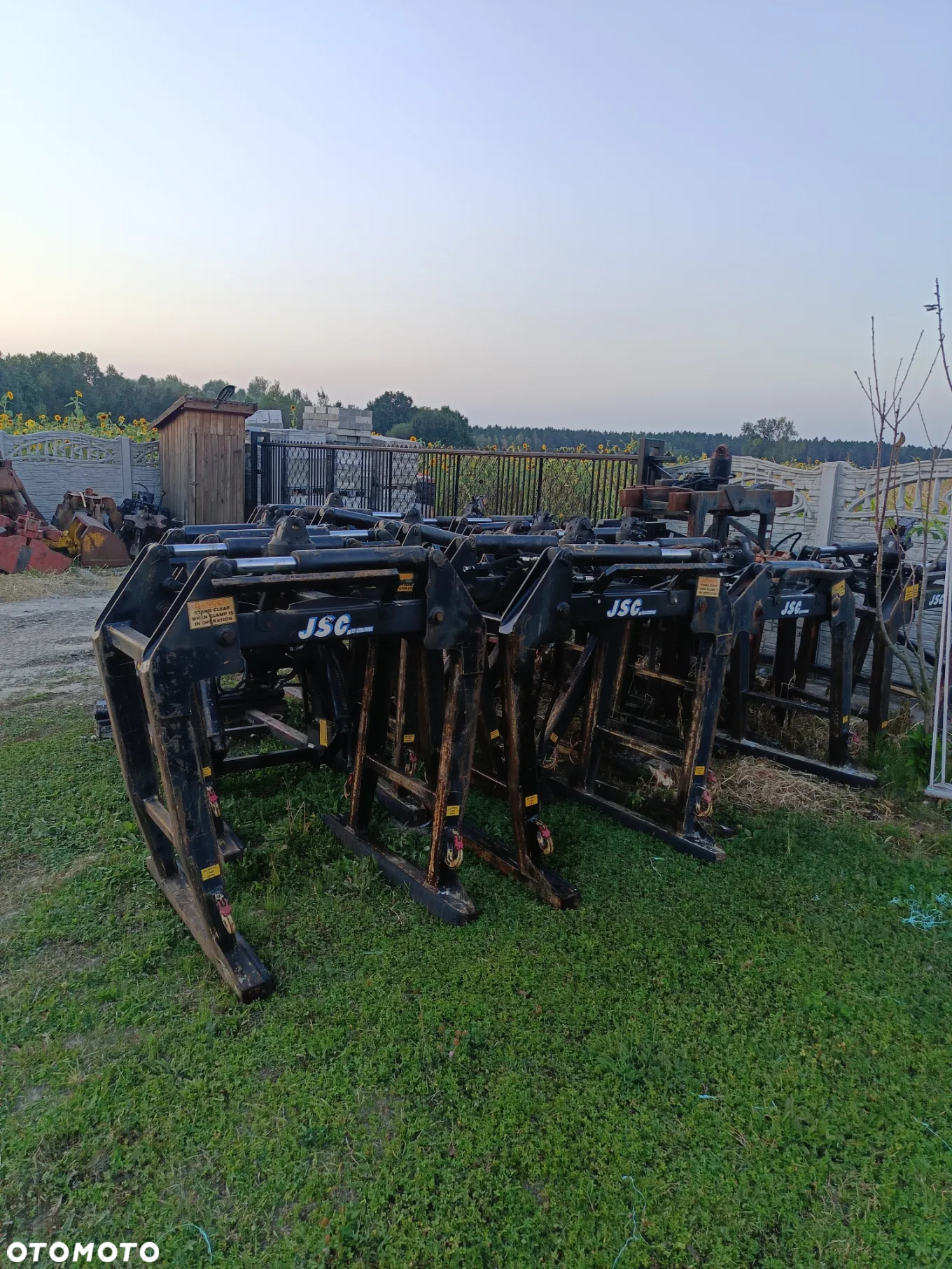 Chwytak do palet+ rotator, kompletny do hds - 2