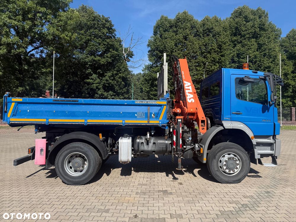 Mercedes-Benz 1833 AXOR AK wywrotka 4x4 3-str. z dużym HDS ALTAS 165.2 - 13