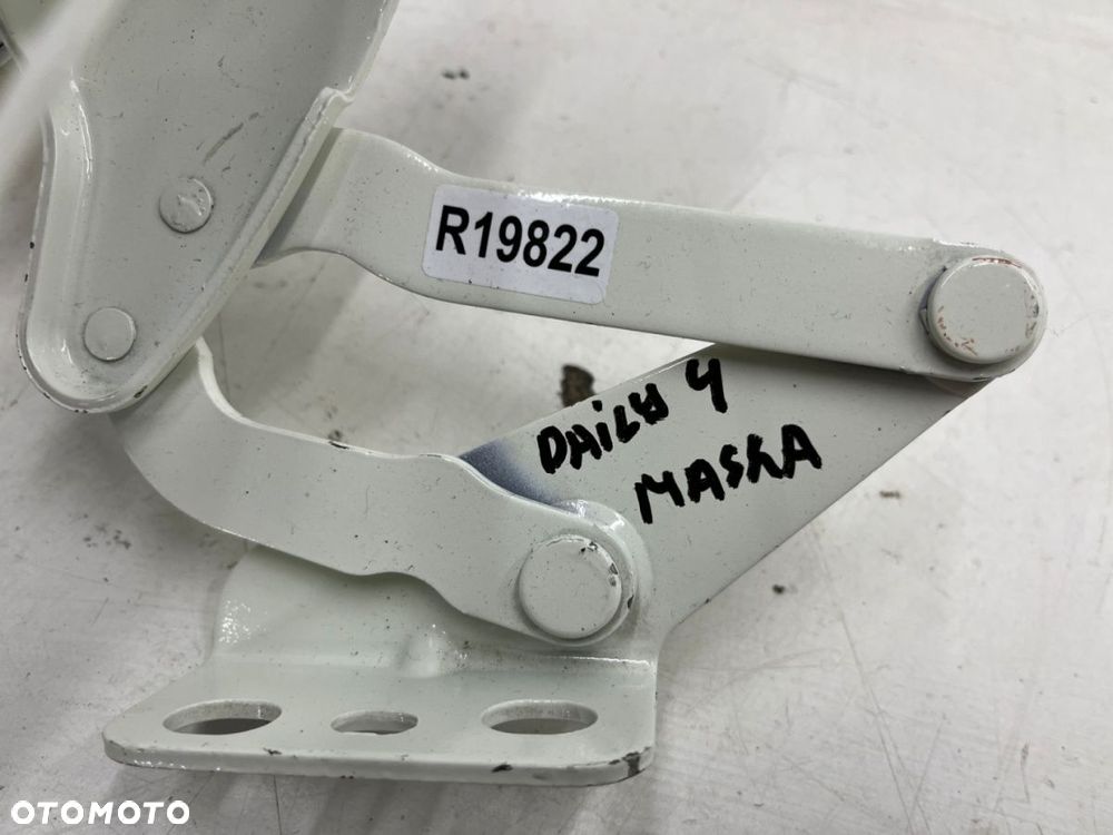 Zawias maski Iveco Daily 4 IV 2014r.- zawiasy pokrywy silnika lewy prawy komplet WERSJA BEZ SPRĘŻYN - 6