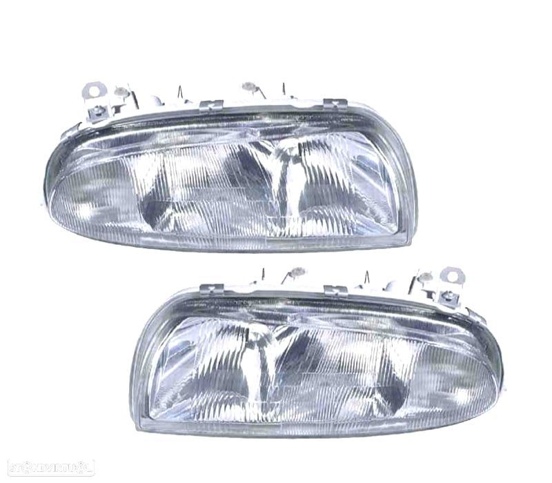 FARÓIS OPTICAS PARA FORD FIESTA MK4 96-99 COURIER 96-99 MAZDA 121 96-99 - 1