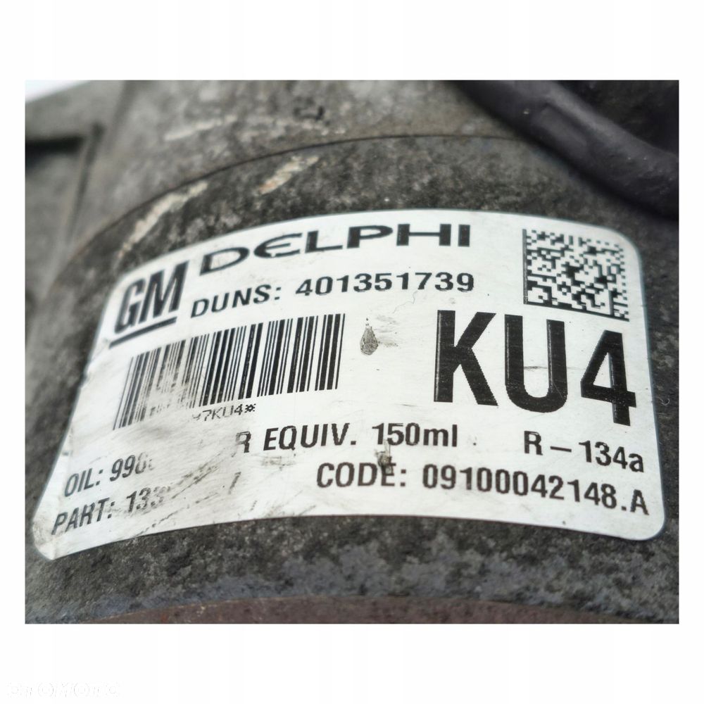 SPRĘŻARKA KLIMATYZACJI Opel Insignia A 2.0 CDTI 13250607 - 8