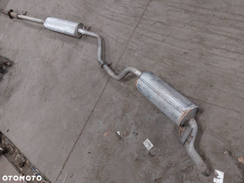 TŁUMIK WYDECH ŚRODKOWY + KOŃCOWY FIAT PUNTO II 1.2 8V - 4