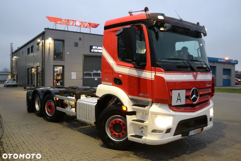 Mercedes-Benz ANTOS 3540!!! TYLKO 228000 km 2 i 3 OŚ SKRĘTNA RAMA dł. 6.5 m - 2