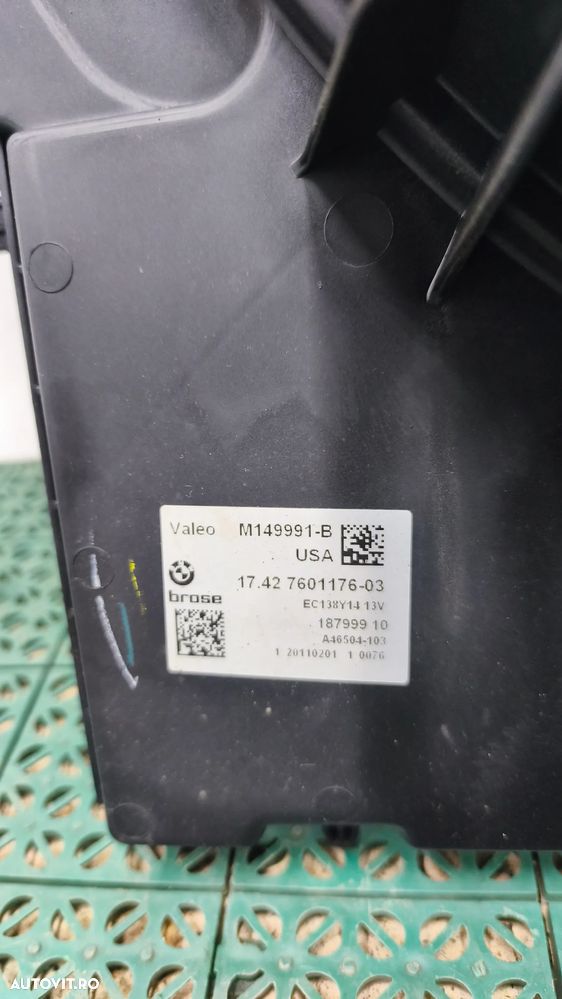 Electroventilator racire GMV BMW X3 F25 X4 F26 7562594 7601176 - 3