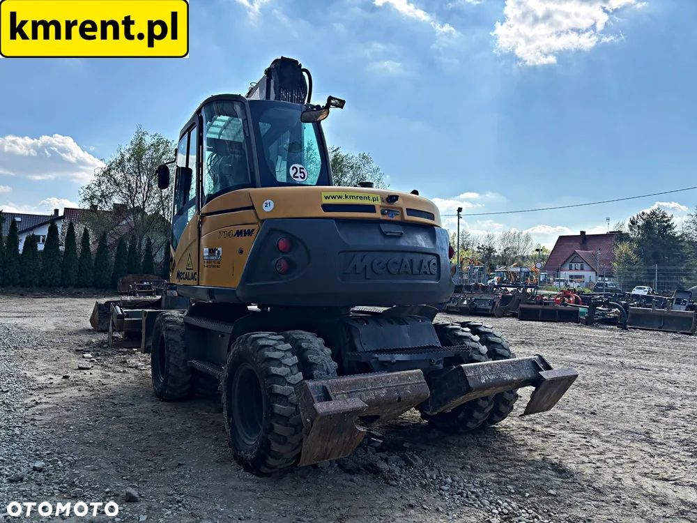 Mecalac 714 MW KOPARKA KOŁOWA 2017R | MECALAC 12 MTX MXT 15 9 11 VOLVO 140 JCB 145 CAT 313 LIEBHERR 910 914 - 19