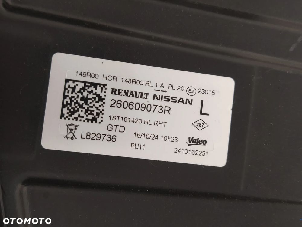 RENAULT MASTER IV V 24- NISSAN INTERSTAR 2025- LAMPY REFLEKTORY PRZÓD PRZEDNIE NOWY ORYGINAŁ - 22
