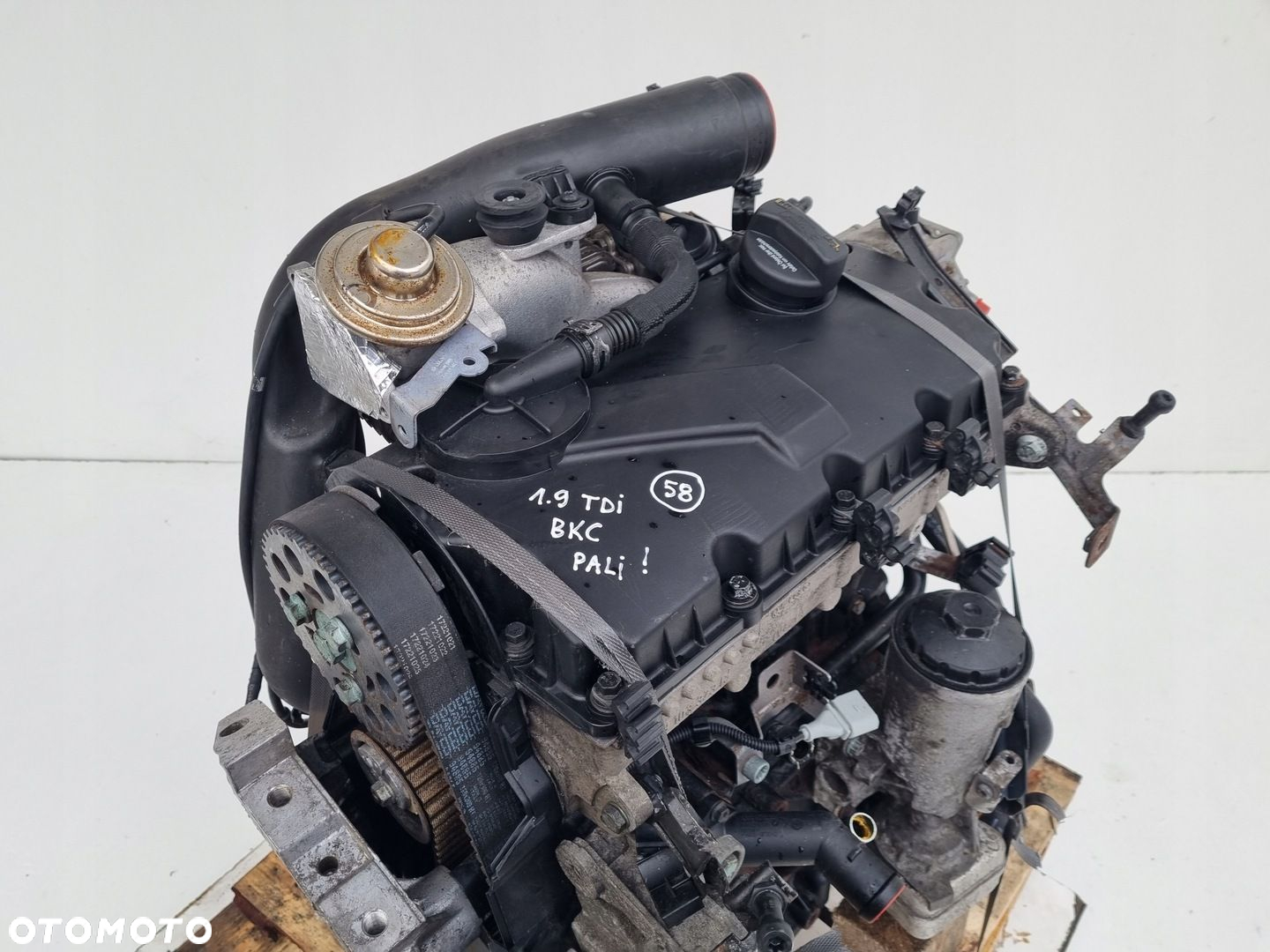 SILNIK KOMPLET Seat Toledo III 1.9 TDI 105KM 173tyś pali BKC - 5