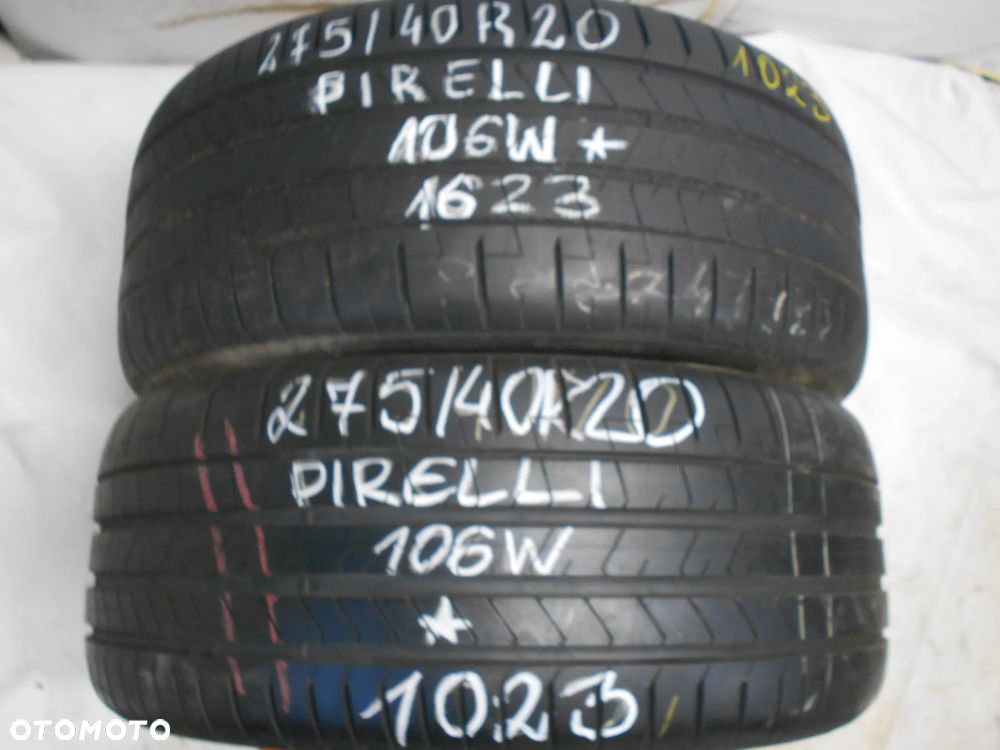 OPONY  275/40R20 PIRELLI PZERO DOT 1623 7MM - 1