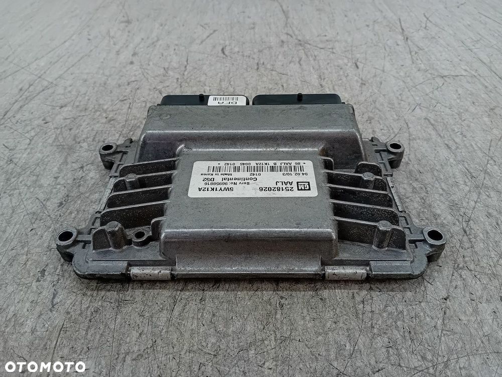 KOMPUTER, STEROWNIK CHEVROLET SPARK II 25182026 5WY1K12A 1.2 16V - 4