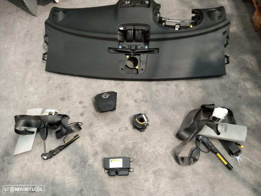 KIT AIRBAGS OPEL MERIVA - 1