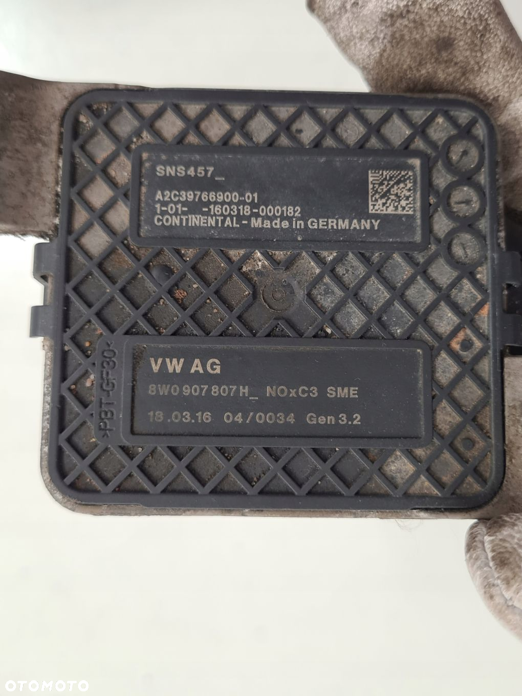 AUDI A4 B9 SONDA CZUJNIK NOX 3.0TDI 8W0907807H - 2