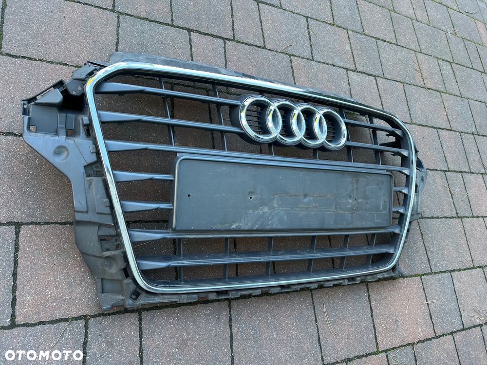 AUDI A3 8V 8V3 GRILL ATRAPA CHROM PRZÓD 8V3853651 ORYGINAŁ - 2