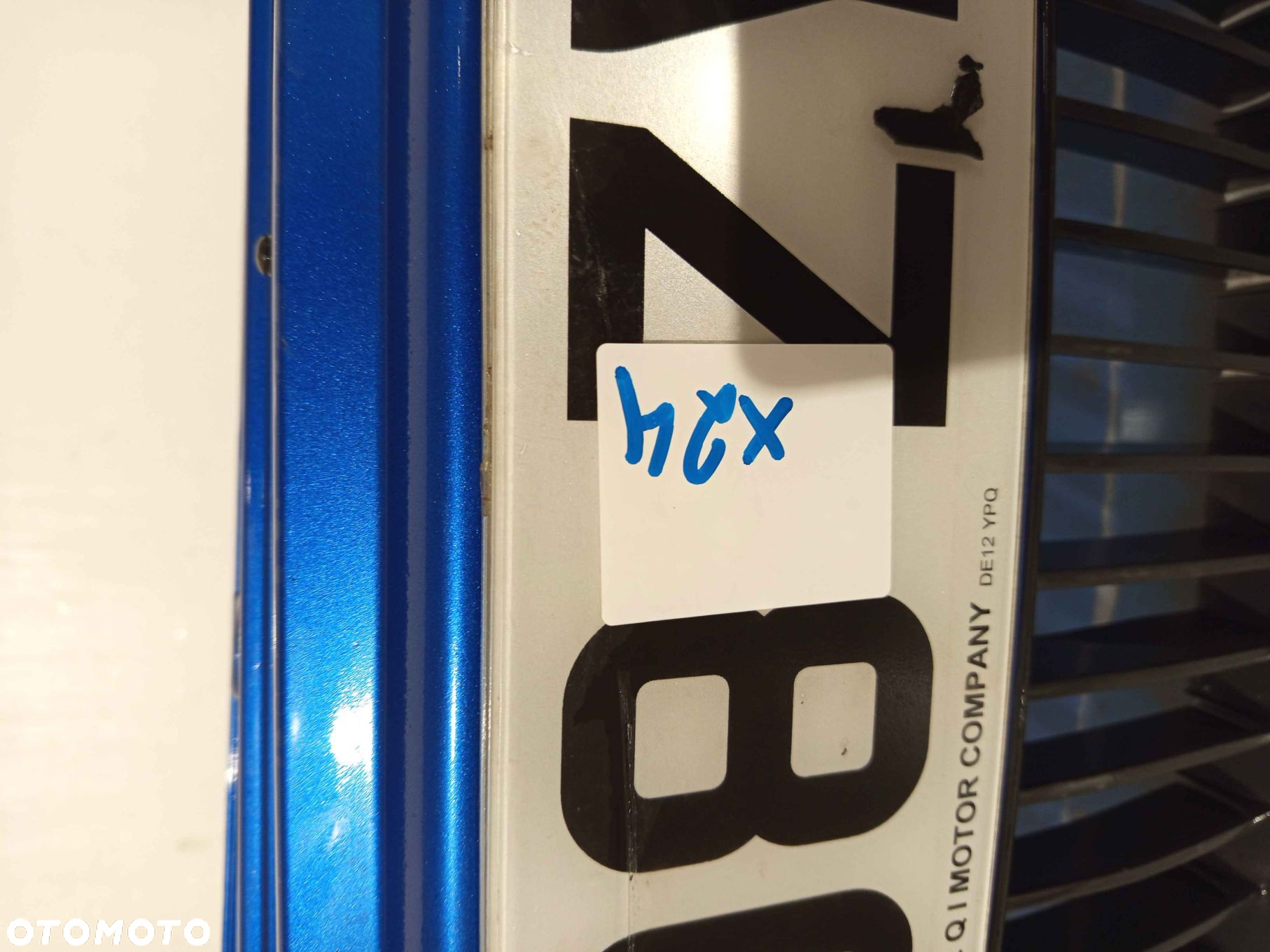 + ZDERZAK PRZEDNI PRZÓD SKODA OCTAVIA II 2 RS LF5W NIEBIESKI HALOGENY - 4