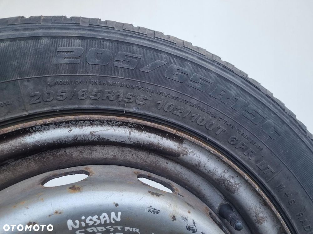 Nissan Cabstar FELGA STALOWA KOŁO 15 cali 205/65 R15 R15C 40300G4900 5X170 - 6