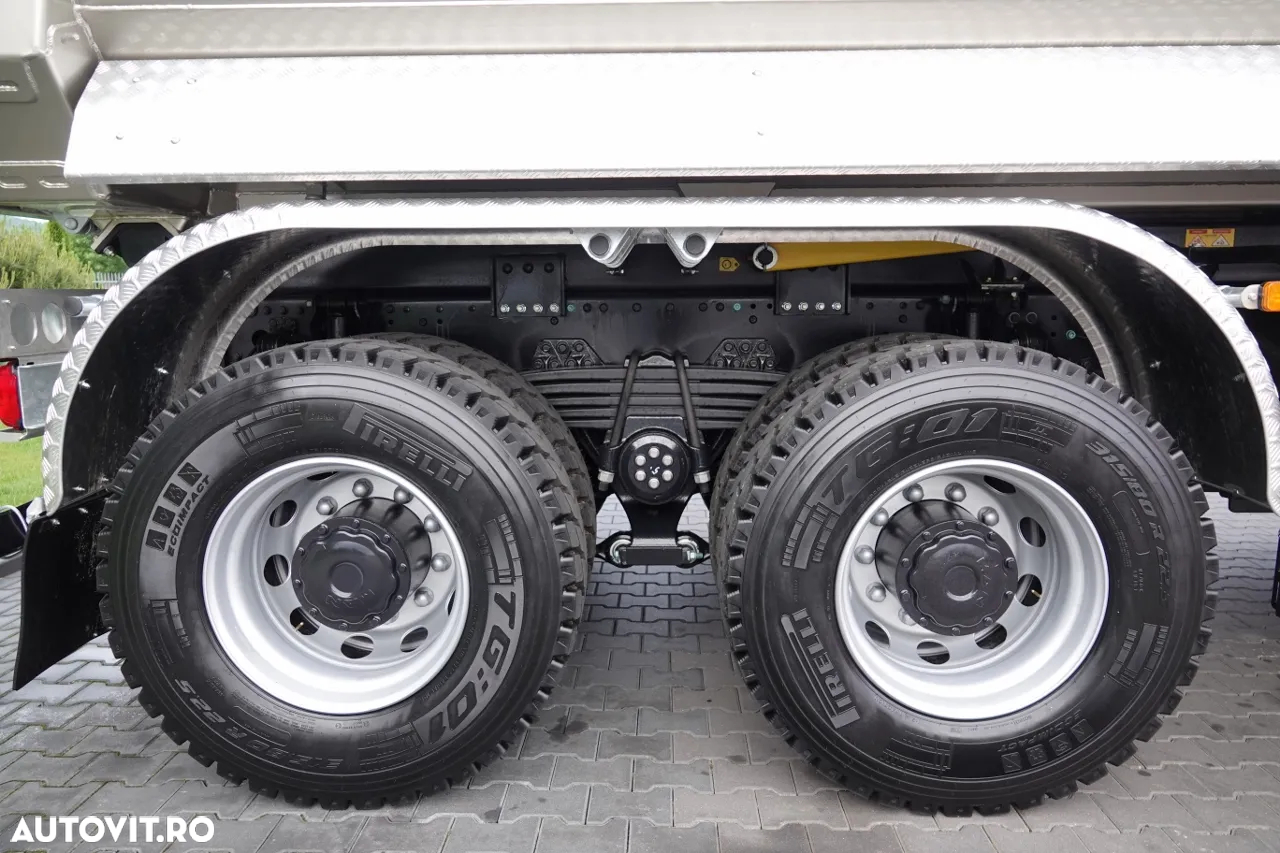 MAN TGS 41.480 / 8X8 / ​​BASCULATOR SPATE / KH-KIPPER / HARDOX / METALIC / 2025 / AUTOMAT / NOU / DISPONIBIL Imediat! - 25
