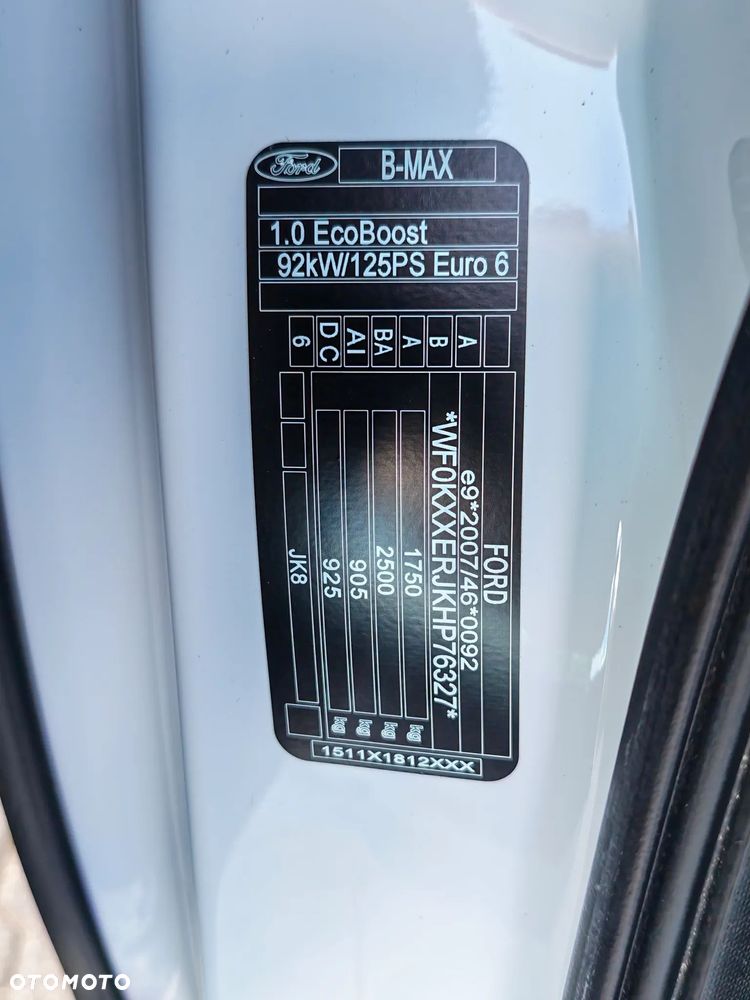 Ford B-MAX 1.0 EcoBoost Titanium ASS EU6 - 34