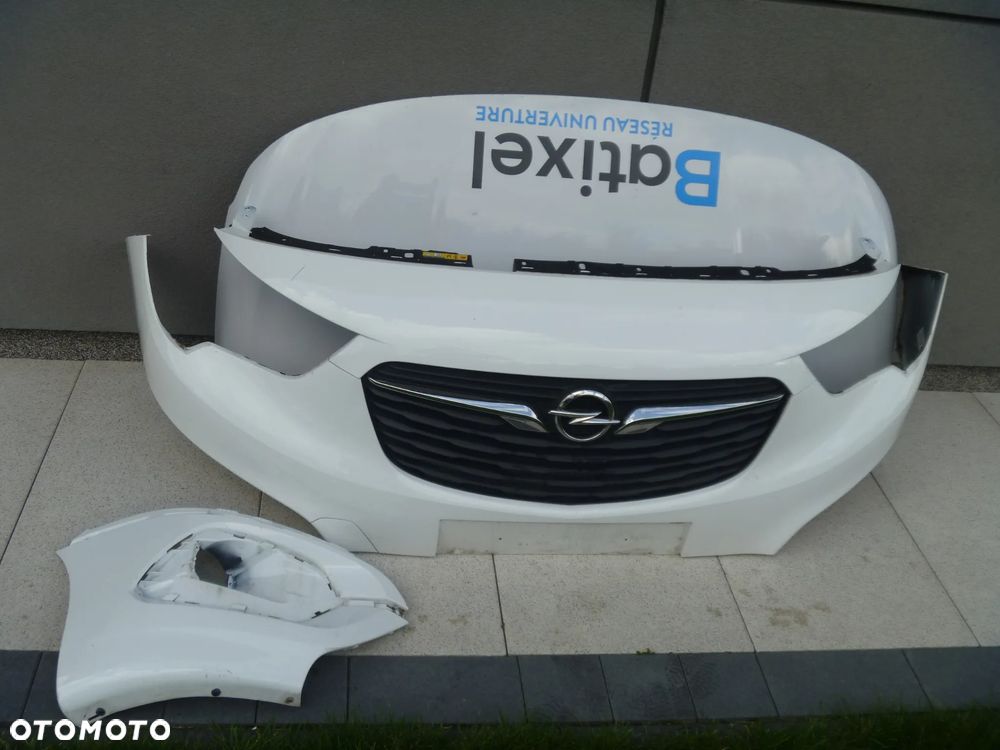 OPEL COMBO E ZDERZAK PRZEDNI ATRAPA ORYGINAŁ IGŁA - 1