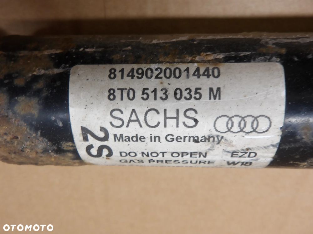 AUDI A4 B8 KOMBI 08-12 3.0TDI AMORTYZATOR PRAWY LEW TYŁ TYLNY 8T0513035M - 4