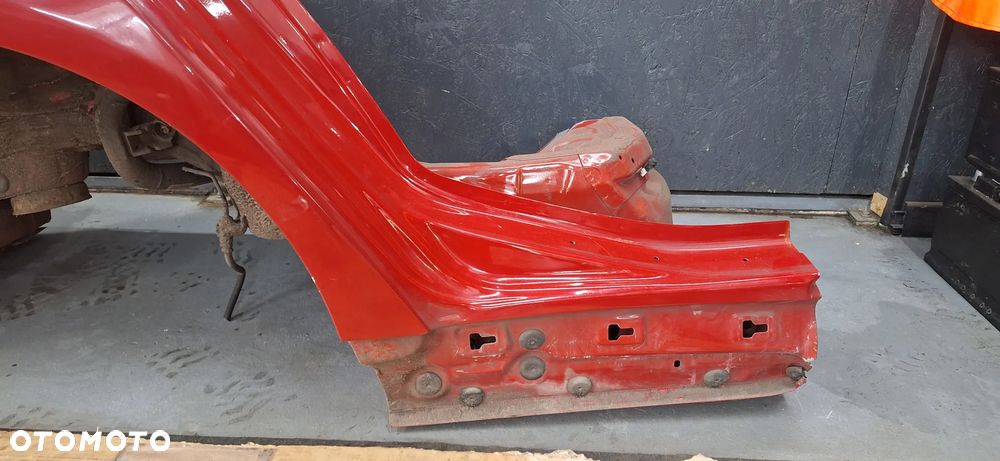 BMW 3 F30 ĆWIARTKA PRAWA TYLNA A75 MELBOURNE RED CZERWONA ĆWIARA BŁOTNIK PRAWY TYŁ SŁUPEK POSZYCIE - 2