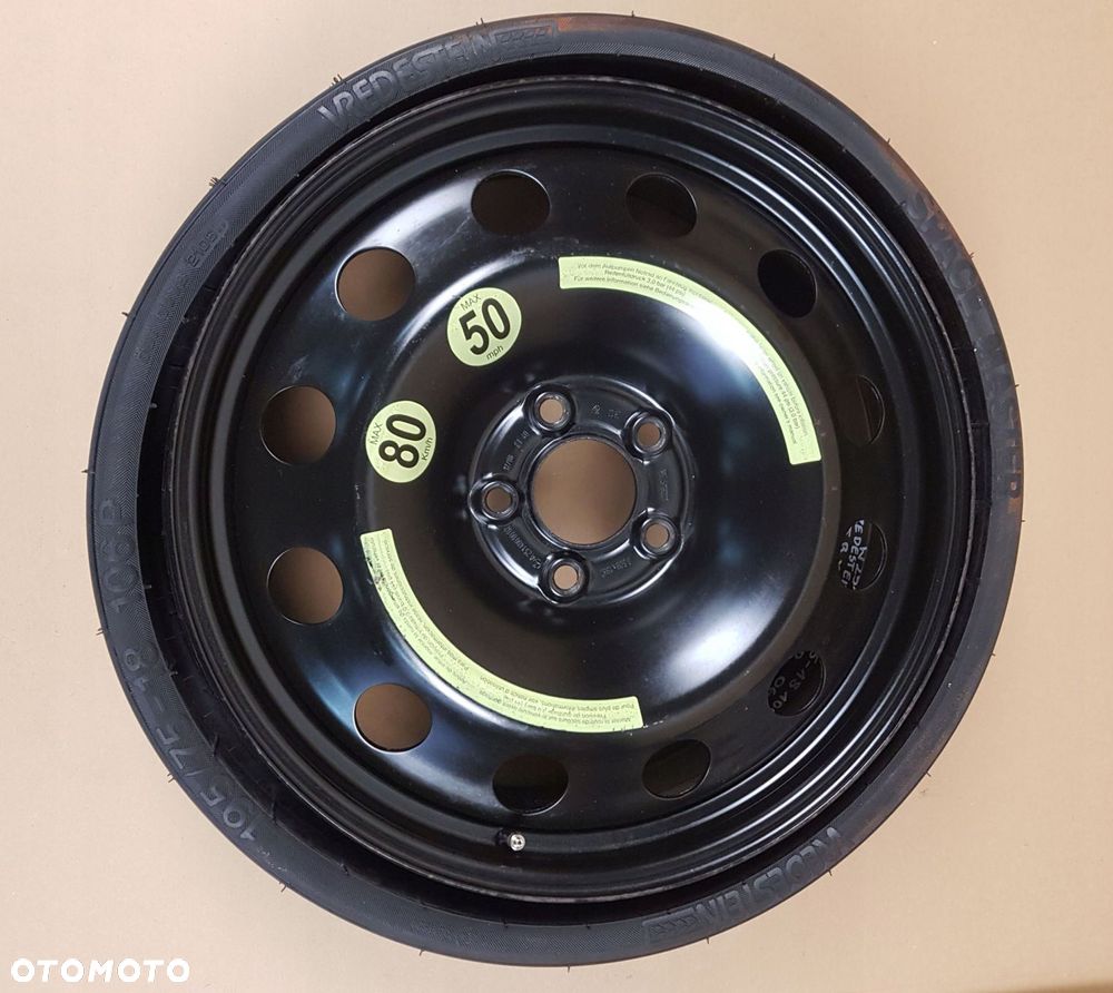 mercedes w251 koŁo dojazdowe zapas 6.5b x 18 et40 - 1