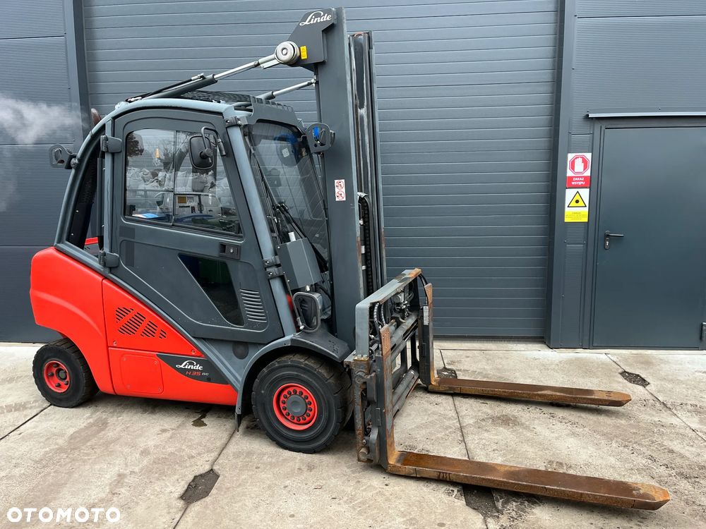 Linde H35 H30 widły wysuwane teleskopowe 135-235cm, pozycjoner 41-135cm, przesuw boczny kabina - 10