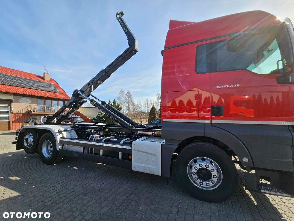MAN TGX 26.470 XLX 6X2 HAKOWIEC MEILLER RS21 - 6